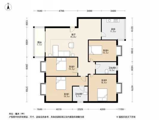 水锦花都c组团户型图（水锦花都租房）