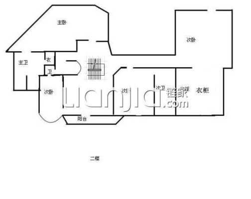 上海比华利原始户型图（比华利二期户型图）