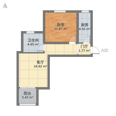 包头青11街坊户型图（包头市青11街坊）