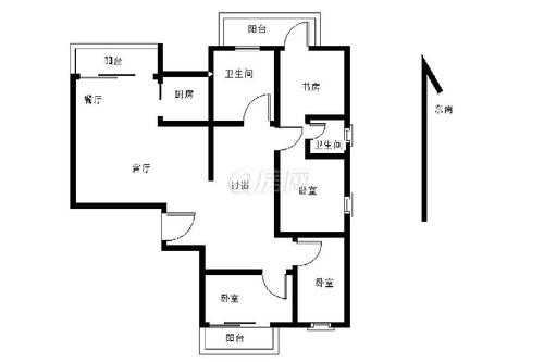 心海州180户型图（心海洲二手房出售）