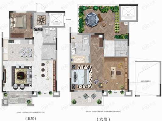 新城璞樾联排户型图（新城璞樾门第楼栋分布图）