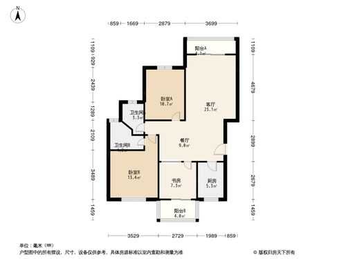 假日新嘉园户型图（假日花园户型图）