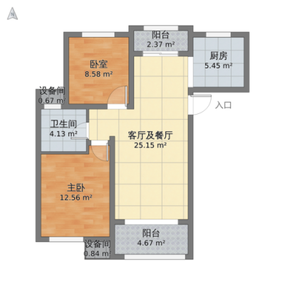 东方蓝海户型图112（东方蓝海户型图112平米）