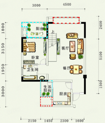 青城华庭户型图（青城华府地址）