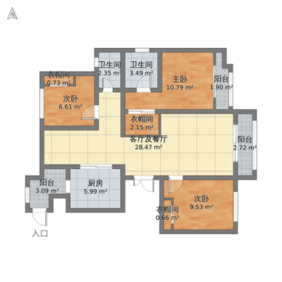 绿地114户型图（绿地115）