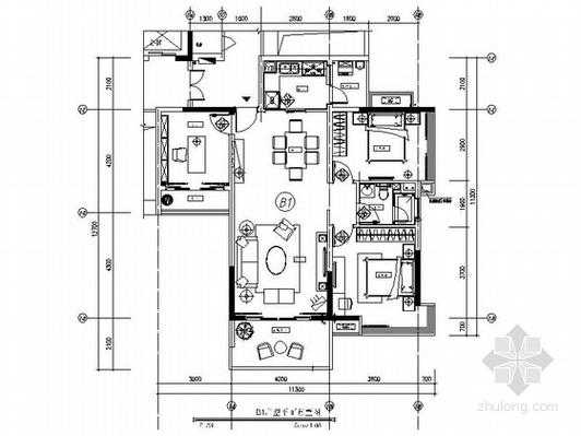 中泽纯境户型图cad（中泽纯境的房子怎么样）