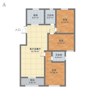 中牟县滨河小区户型图（中牟县滨河小区户型图纸）