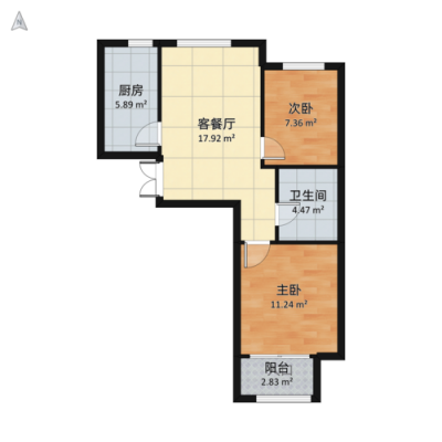 红山郡二期户型图（红山郡6期149户型）