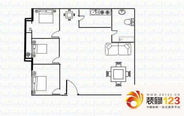 东港吉安小区户型图（丹东吉安小区）