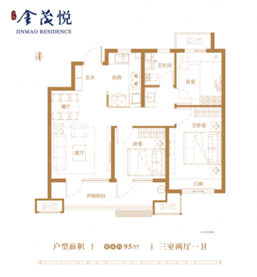 金茂悦128户型图（金茂悦小区房价）