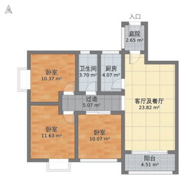 新蔡学府雅居的户型图（新蔡学府雅居图片）