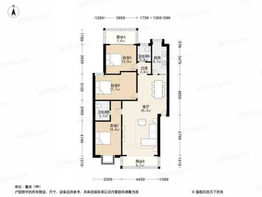 鑫天花园户型图（鑫天花园户型图片大全）