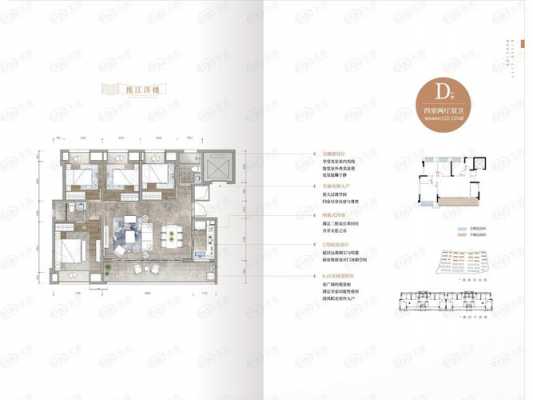 滨江名著户型图（滨江名城）