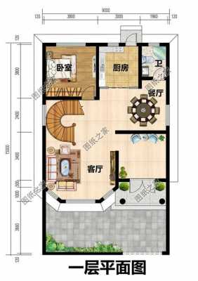 农村俩间住宅户型图（农村两间房怎么装修效果图）