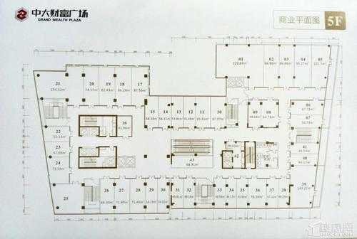 财富商业广场户型图（财富广场是什么企业）