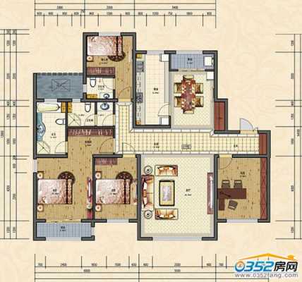 大同雍景台户型图167（大同雍景台户型图167平米）