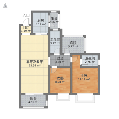 鑫龙天然居二期户型图（鑫龙天然居二手房出售）