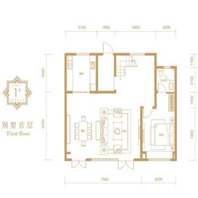 大庆融公馆别墅户型图（大庆融创融公馆别墅户型图）