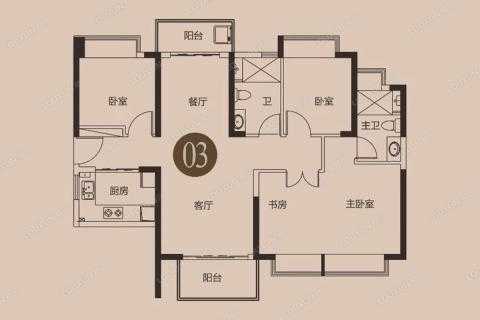 御城26幢户型图（御城花园户型图）