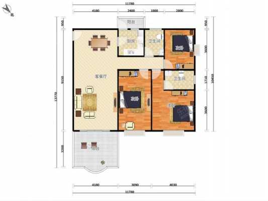 名都花园143的户型图（名都花园房子咋样）