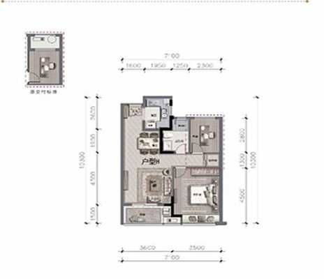 新力柳岸春风户型图（柳岸新城）