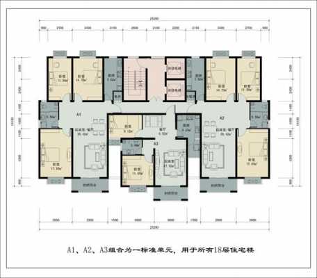 小区户型图设计说明（小区户型图的一些画法）