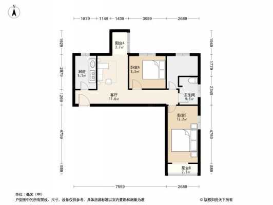 北京小区经典户型图（北京一瓶小区户型图）