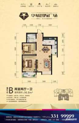 华城国际72平户型图（华城国际72平户型图片）