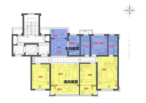 理想朝南户型图（理想房屋设计图）