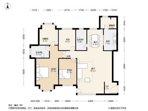 大连明珠户型图（大连明珠小区开盘价多少钱的?）