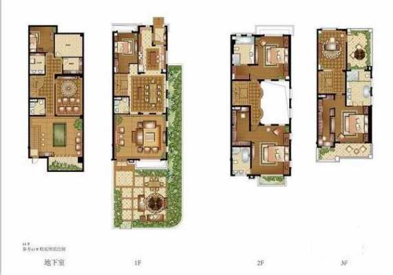 苏州雅戈尔璞缇墅户型图（雅戈尔璞墅260户型图）