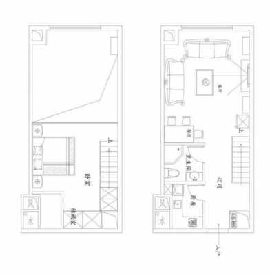 复式小户型户型图（复式小户型楼盘）