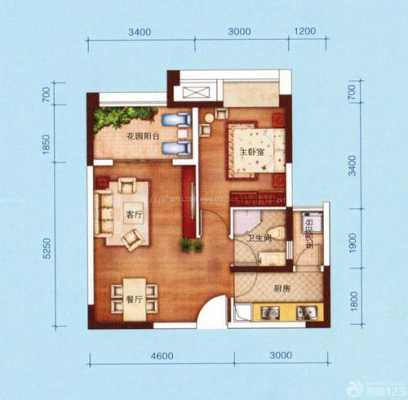 57平米户型图（57平米小户型装修图片）