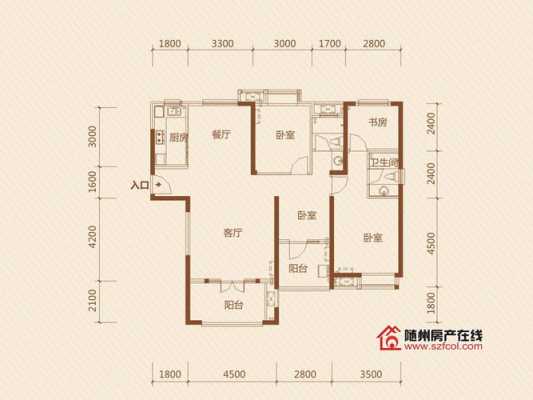 随州海逸至尊户型图（随州海翼二期户型图）