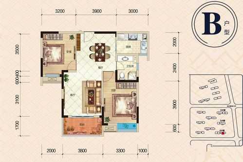 联投汉口郡楼盘户型图（联投汉口郡一期户型图）