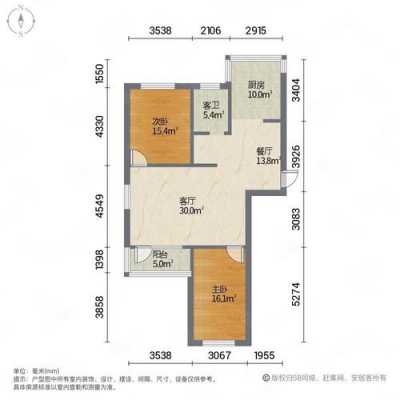 太白盛世两室户型图（盛世太白小区怎么样在哪里）