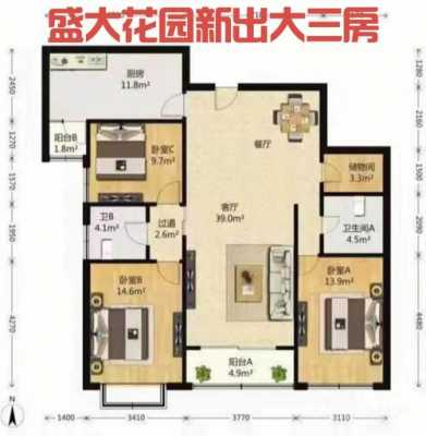 盛大花园小区户型图（盛大花园住宅区）