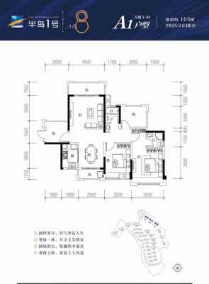 半岛一号二期户型图（半岛1号八期户型图）