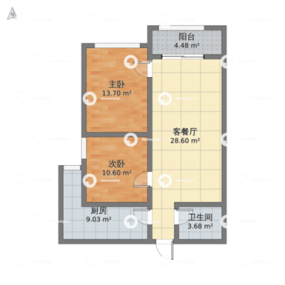 汉都新苑房屋户型图（汉都新苑在哪个位置）