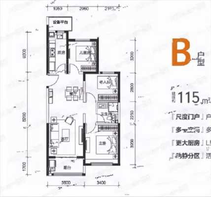 保利119户型图（保利118户型图）