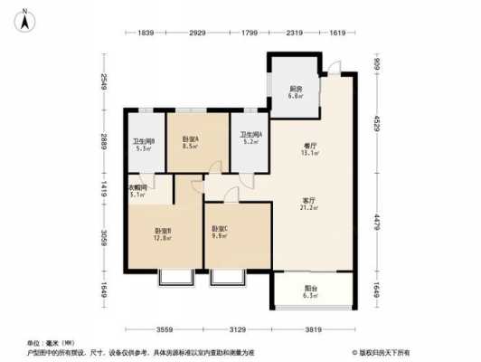 汉阳城户型图88平（武汉汉阳城）