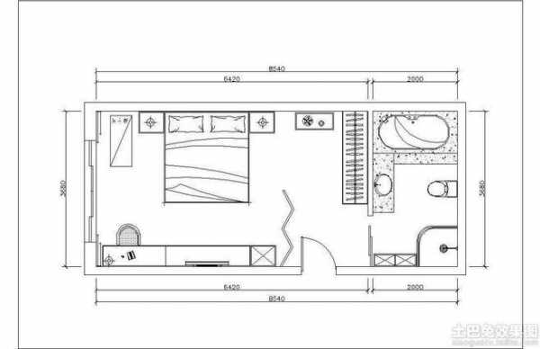 15平米户型图（15平米房间设计图卧室图片）