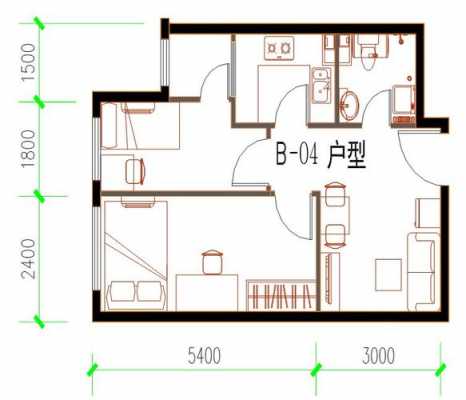 50平米连租房户型图（50平房子租多少钱一个月）