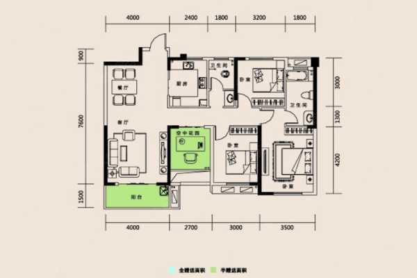 长沙橄榄城洋房户型图（长沙橄榄城房价多少钱一平）