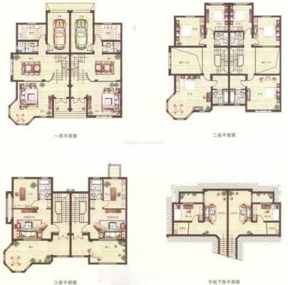 5式别墅户型图（5式别墅户型图片）