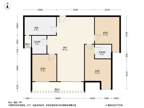 金科新大陆户型图（金科新大陆 学区）