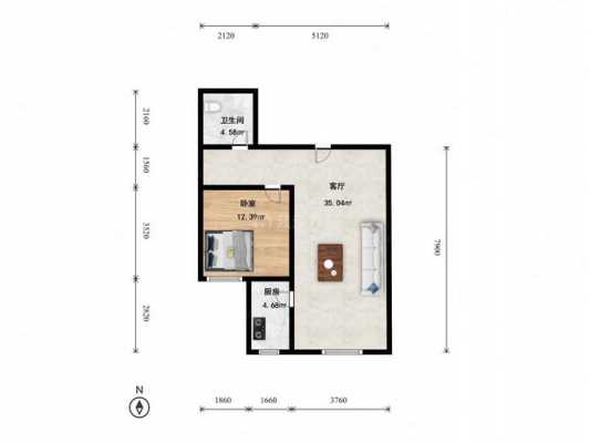 枫泉花园户型图a（枫泉花园户型图 一居）