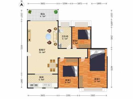 益田假期府邸户型图（益田假日小区）