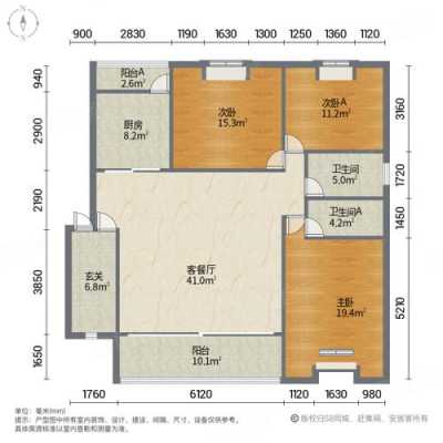 白家雅苑户型图（白家雅园）