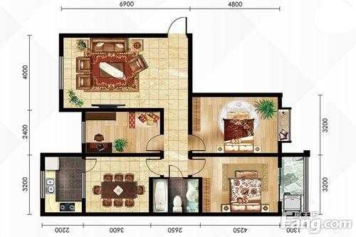 锦祥佳园1号楼户型图（锦祥佳园1号楼户型图大全）